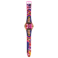 Orologio Swatch Donna Swatch X Centre Pompidou in Plastica SUOZ341 - SUOZ341